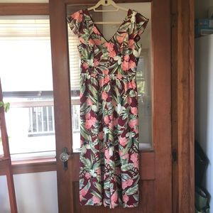 Ann Taylor midy Floral Romper